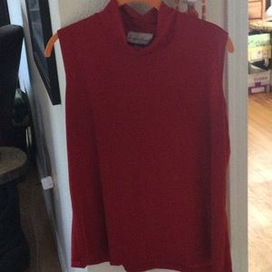 Like new Spandex Tank with mock turtleneck.